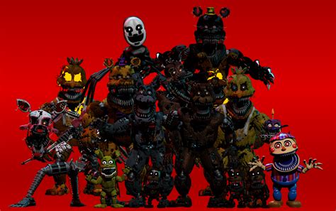 nightmare animatronics|are the nightmare animatronics real.